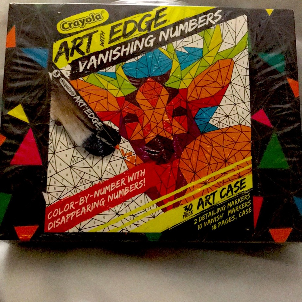 Crayons Art with Edge